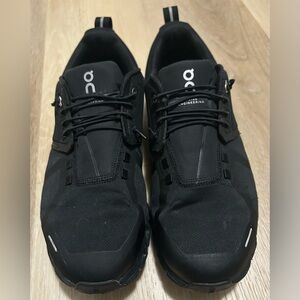 On Cloud Running Men's Athletic Black Shoes